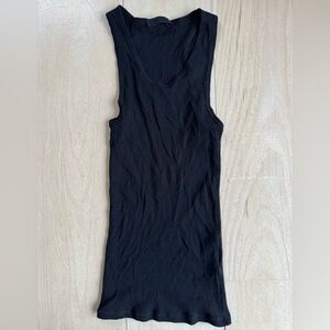 Wardrobe.NYC Cotton Rib-Knit Tank